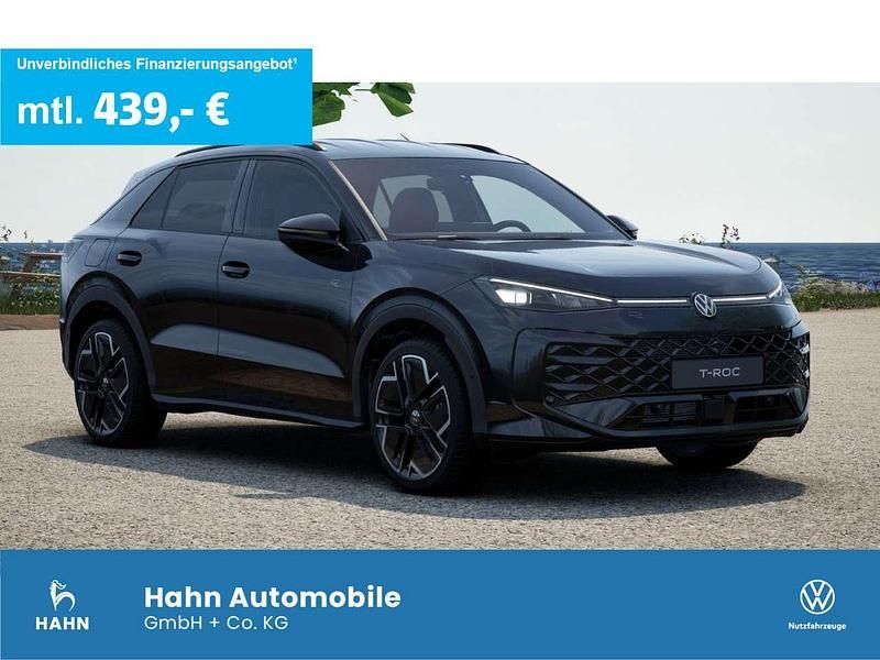Schwarz Neu 2025 VW T-Roc R-line SUV | 44.591 € - Bild 1/3