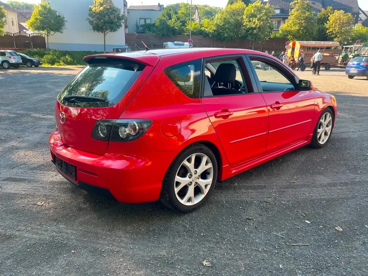 Gebraucht Mazda 3 Edition 150 PS (110 kW) 2008 Rot Limousine