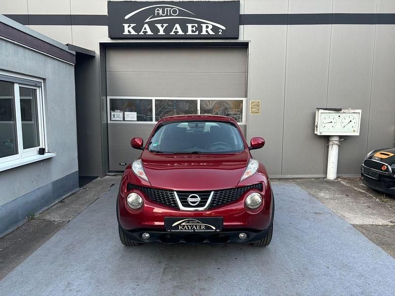 Rot Gebraucht 2011 Nissan Juke Acenta SUV | 6.450 € (Fairer Preis) - Bild 1/4