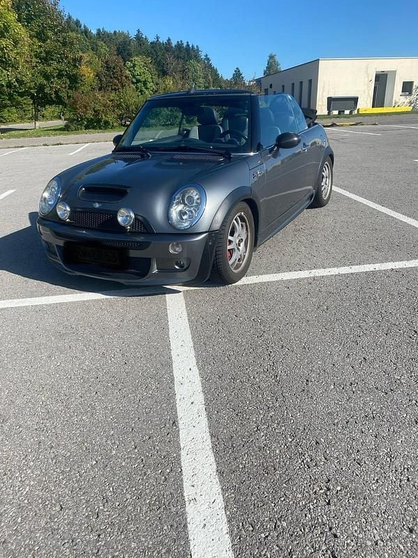 Grau Gebraucht 2007 Mini John Cooper Works Cabriolet Cabrio | 6.400 € - Bild 1/4