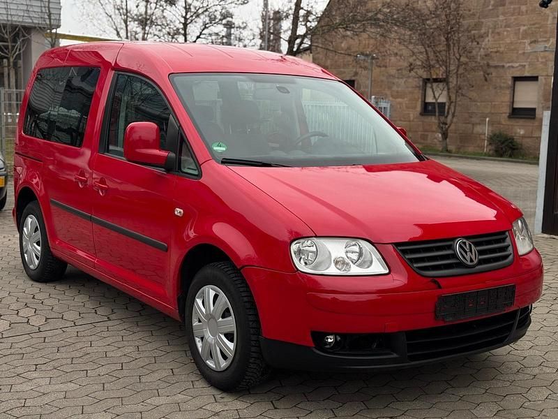 Gebraucht VW Caddy Life 109 PS (80 kW) 2008 Rot Van / Kleinbus