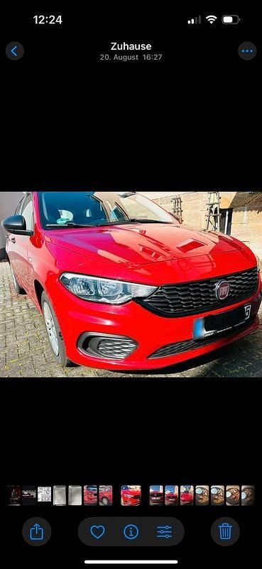 Gebraucht Fiat Tipo 95 PS (69 kW) 2017 Rot Kombi