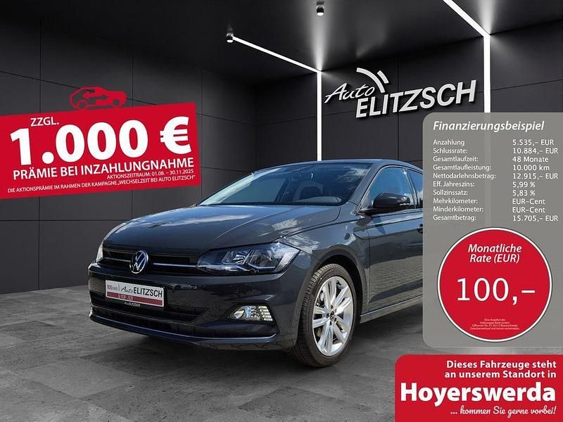 Grau Gebraucht 2021 VW Polo Highline Limousine | 18.450 € (Etwas zu teuer) - Bild 1/3