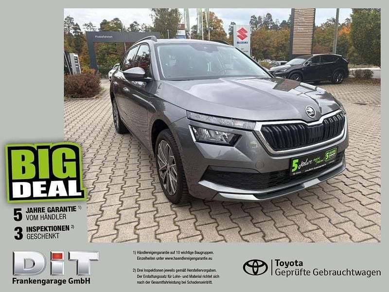 Graphitegrau metallic Gebraucht 2022 Skoda Kamiq Tour SUV | 17.790 € (Guter Preis) - Bild 1/4