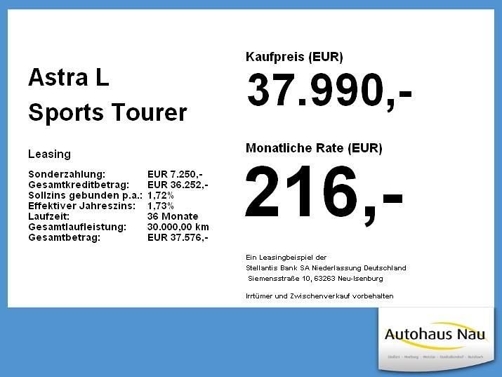 Gebraucht Opel Astra Ultimate 145 PS (106 kW) 2026 Klover grün Kombi