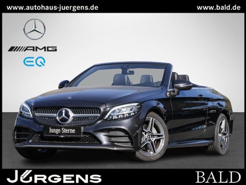 Gebraucht Mercedes C200 AMG 184 PS (135 kW) 2019 Metalliclack graphitgrau Cabrio