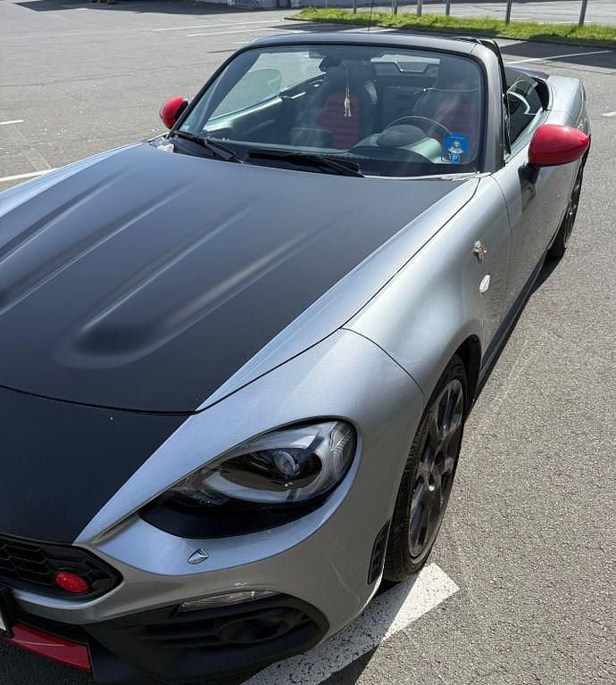 Second-hand Abarth 124 Spider 170 CP (125 kW) 2017 Argintiu Cabrio