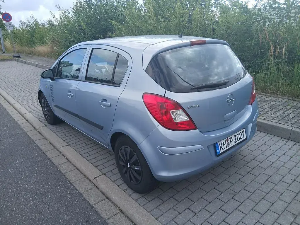 Gebraucht Opel Corsa 80 PS (58 kW) 2009 Blau Kleinwagen