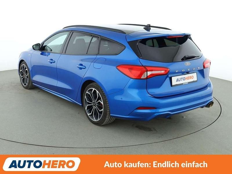 Gebraucht Ford Focus ST-Line 150 PS (110 kW) 2018 Blau Kombi