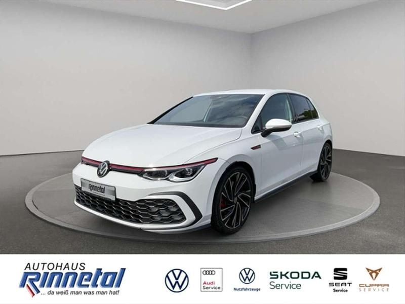 Pure white Gebraucht 2020 VW Golf VIII GTI Limousine | 27.440 € (Fairer Preis) - Bild 1/4