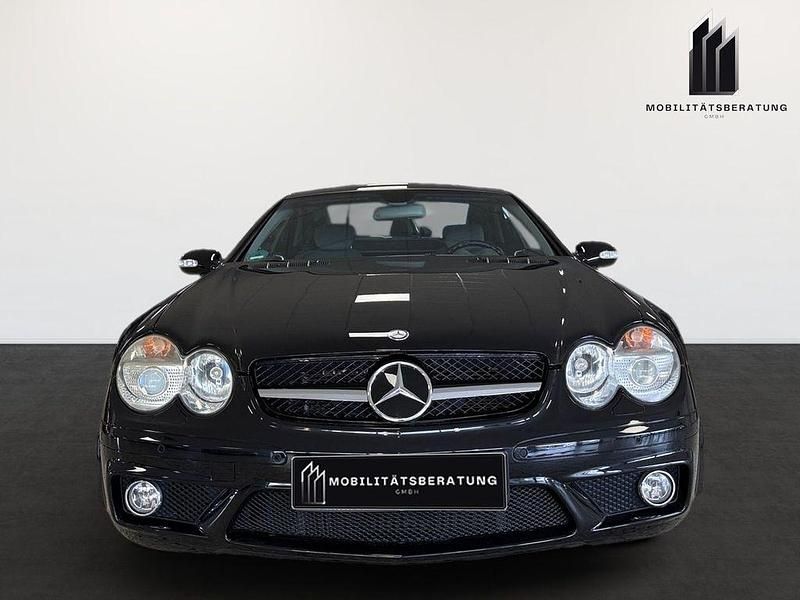 Schwarz Gebraucht 2003 Mercedes SL55 AMG AMG Cabrio | 33.999 € (Superpreis) - Bild 1/4