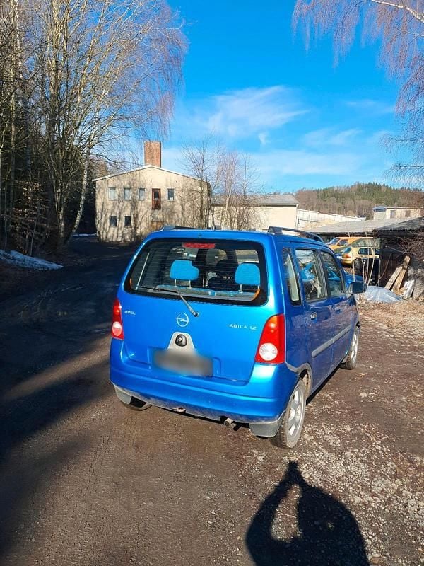 Gebraucht Opel Agila 2003 Blau Van / Kleinbus