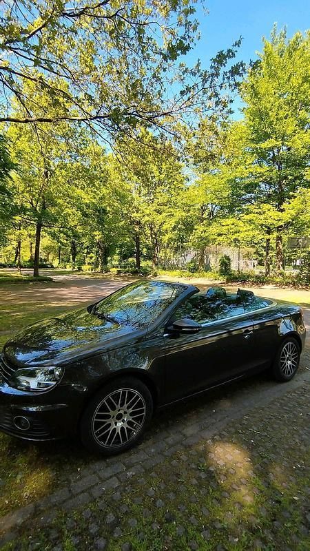 Grau Gebraucht 2011 VW Eos Edition Cabrio | 4.400 € (Fairer Preis) - Bild 1/4