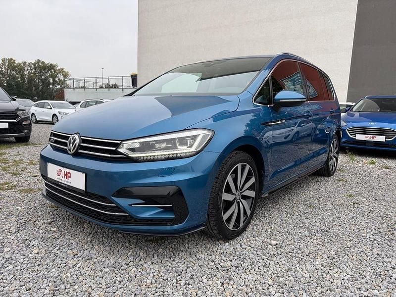 Gebraucht VW Touran Highline 150 PS (110 kW) 2019 Blau Van / Kleinbus