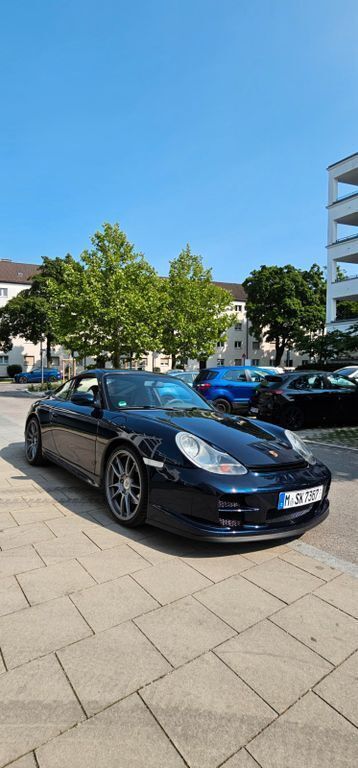 Blau Gebraucht 1998 Porsche 911 Carrera Coupé | 27.500 € - Bild 1/4