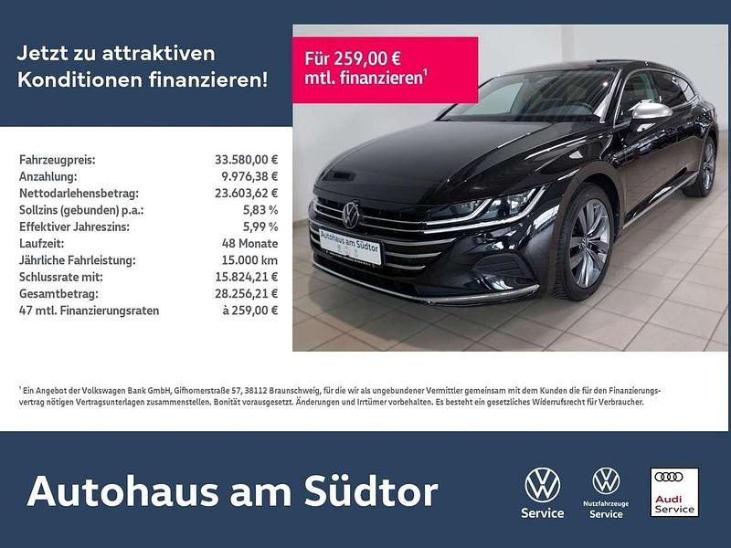 Deep black perleffekt Gebraucht 2023 VW Arteon Elegance Kombi | 33.580 € (Guter Preis) - Bild 1/4