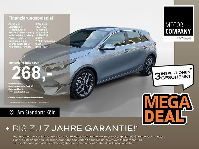 Silber Gebraucht 2025 Kia Ceed Spirit Limousine | 22.989 € (Superpreis) - Bild 1/4