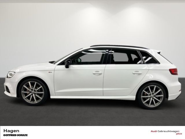 Gebraucht Audi A3 Sportback Black Edition 150 PS (110 kW) 2018 Weiß Kleinwagen