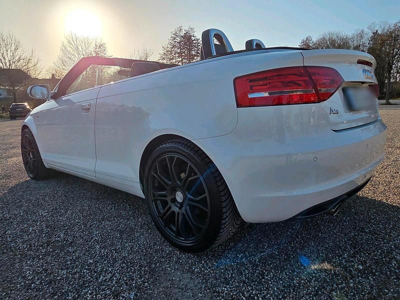 Gebraucht Audi A3 Cabriolet S-Line 140 PS (102 kW) 2012 Weiß Cabrio