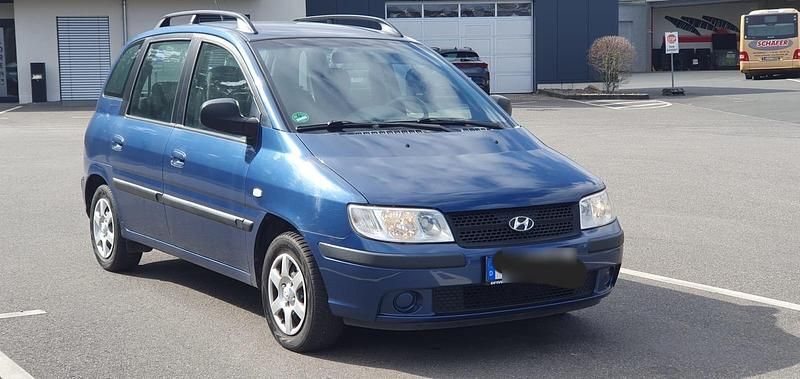 Usata Hyundai Matrix 107 CV (78 kW) 2008 Blu Monovolume