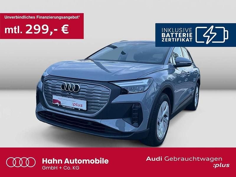 Kieselgrau Gebraucht 2022 Audi Q4 e-tron SUV | 22.760 € (Superpreis) - Bild 1/3