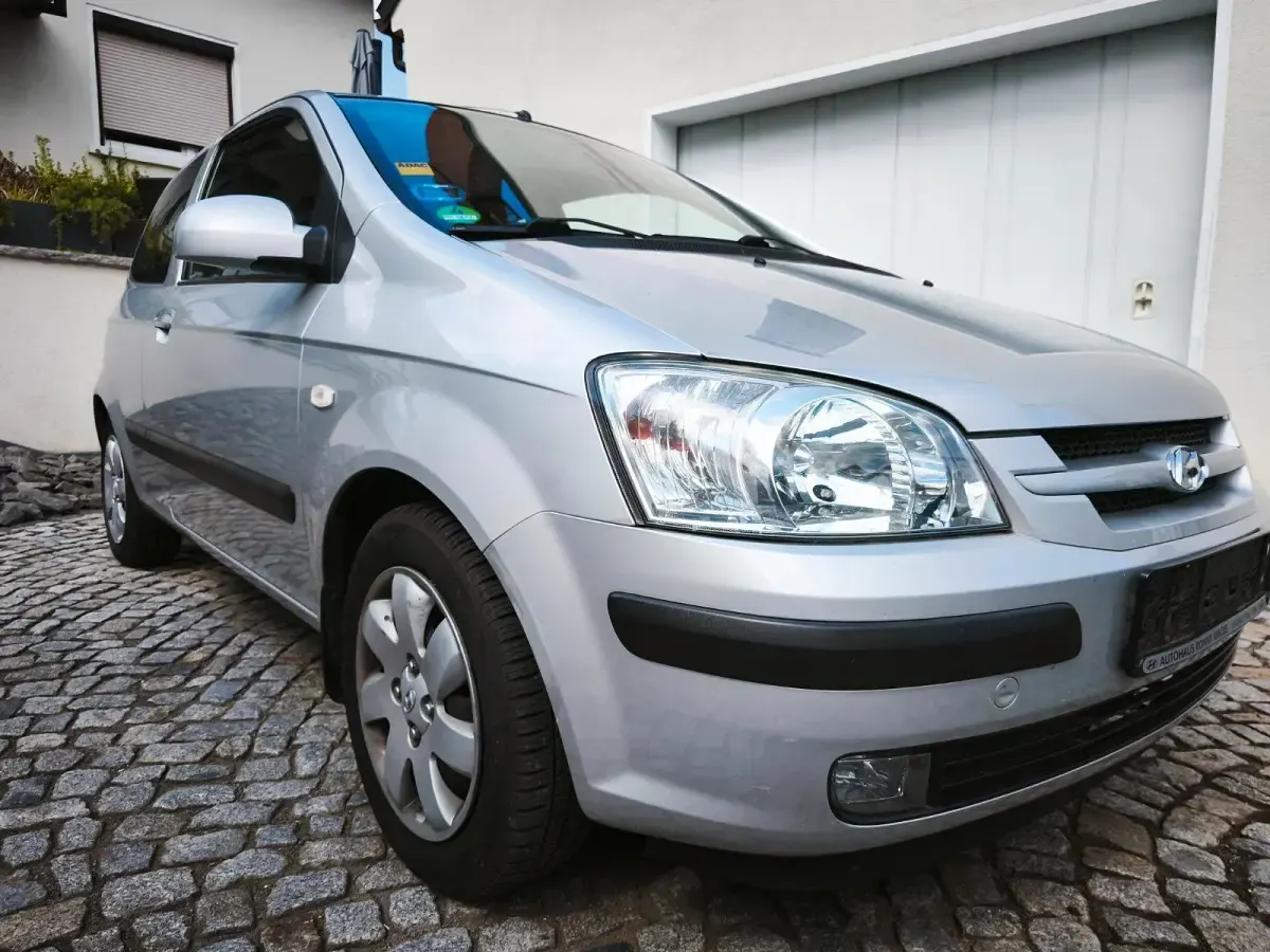 Gebraucht Hyundai Getz GLS 81 PS (59 kW) 2003 Silber Kleinwagen