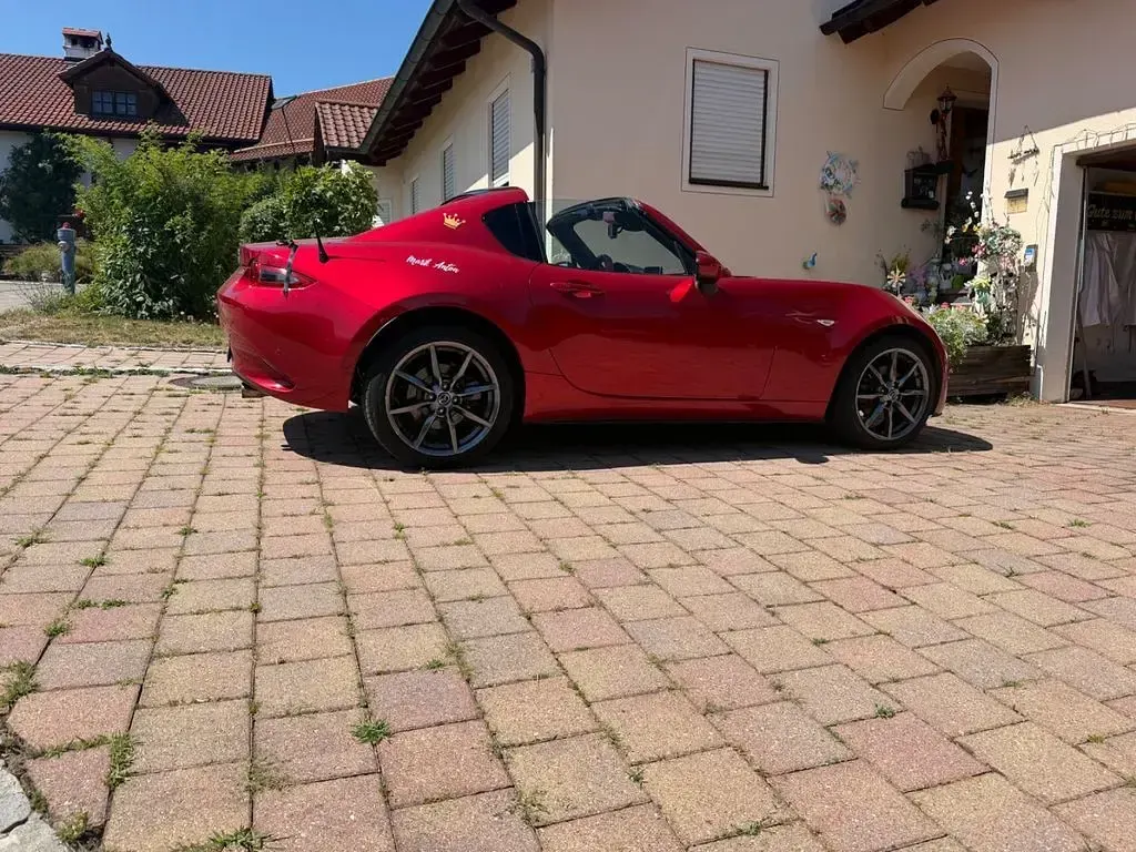 Gebraucht Mazda MX5 Exclusive-Line 160 PS (117 kW) 2016 Rot Cabrio