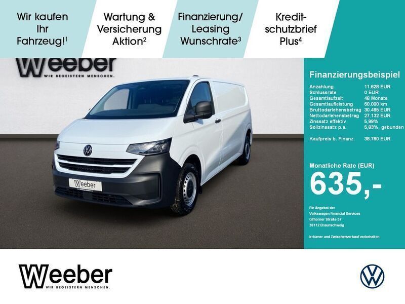 Blau Neu 2025 VW T6.1 Van | 38.760 € (Fairer Preis) - Bild 1/4