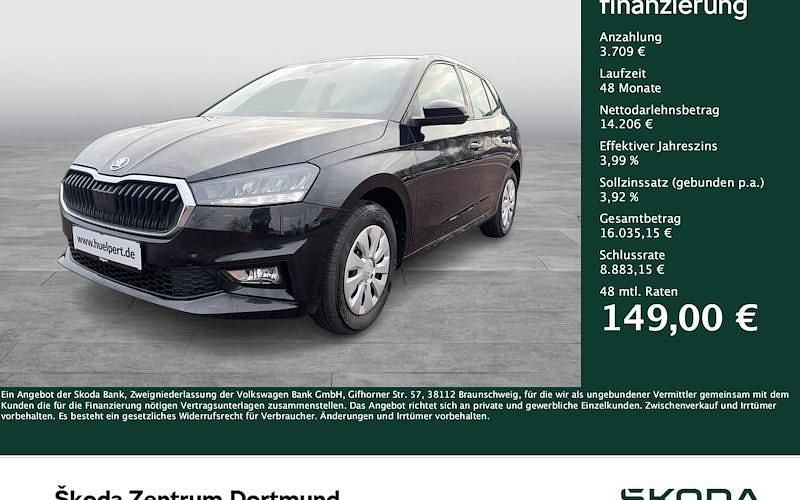 Gebraucht Skoda Fabia Selection 95 PS (69 kW) 2025 Schwarz Limousine