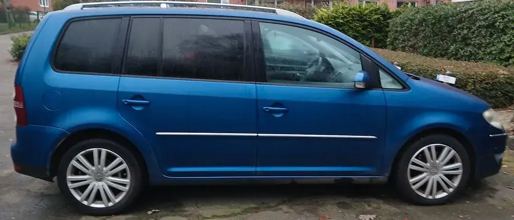 Gebraucht VW Touran Highline 170 PS (125 kW) 2007 Blau Van / Kleinbus