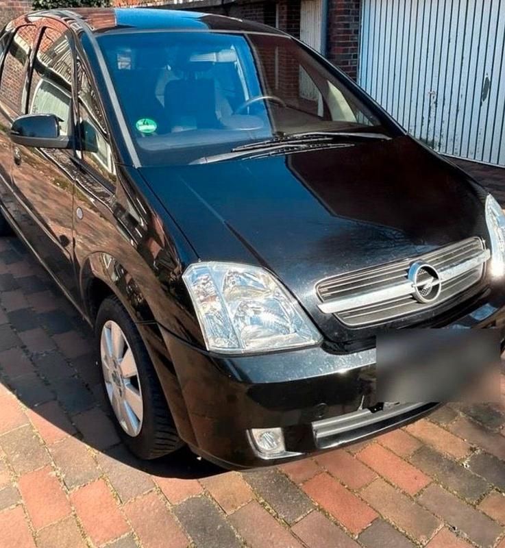 Schwarz Gebraucht 2004 Opel Meriva Van / Kleinbus | 400 € (Superpreis) - Bild 1/1