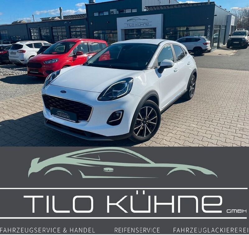Weiß Gebraucht 2021 Ford Puma Titanium SUV | 18.890 € (Guter Preis) - Bild 1/4