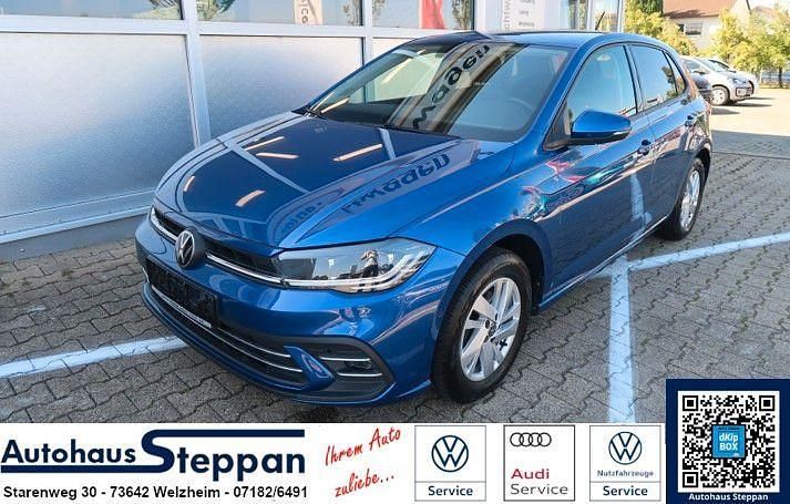 Blau Gebraucht 2023 VW Polo Style Limousine | 18.990 € (Fairer Preis) - Bild 1/4