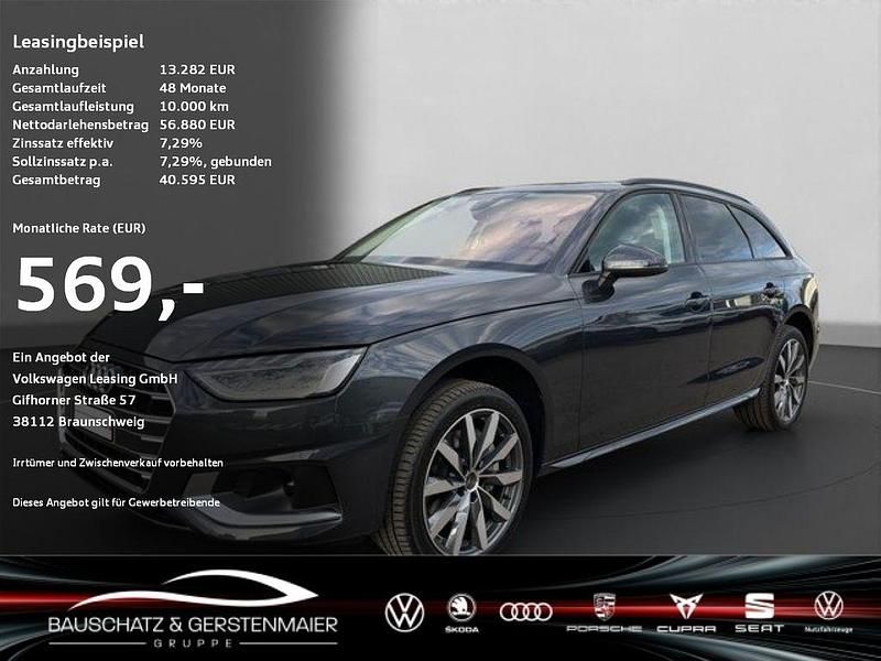 Grau Gebraucht 2024 Audi A4 Advanced Plus Kombi | 54.830 € - Bild 1/4