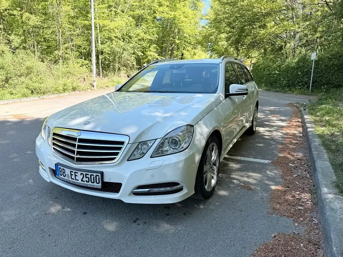 Brugt Mercedes E250 Avantgarde 204 HK (150 kW) 2010 Hvid Stationcar