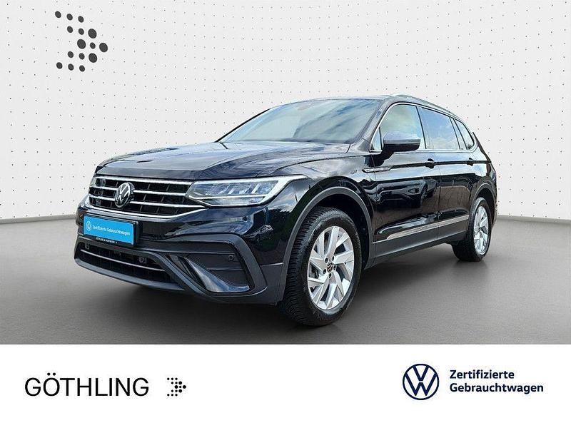 Schwarz Gebraucht 2024 VW Tiguan Allspace Life SUV | 33.480 € (Guter Preis) - Bild 1/3