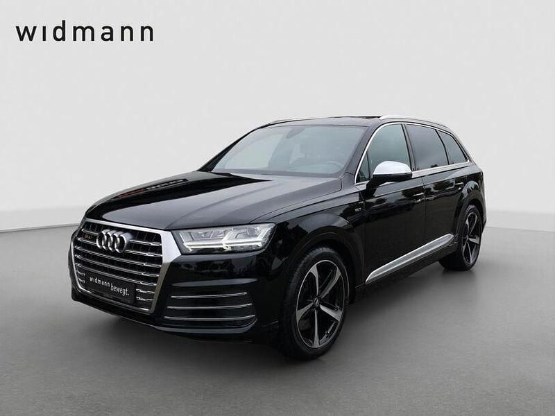 Schwarz metallic Gebraucht 2018 Audi SQ7 S-Line SUV | 46.850 € (Guter Preis) - Bild 1/4