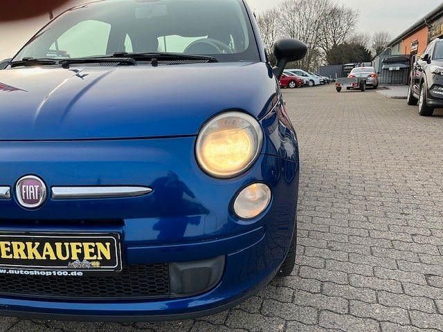 Gebraucht Fiat 500 Pop 69 PS (50 kW) 2010 Blau Kleinwagen