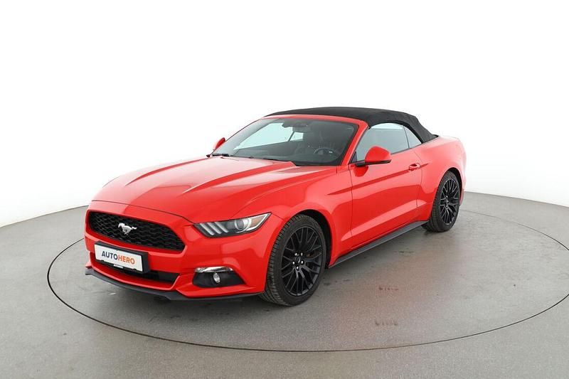 Rot Gebraucht 2015 Ford Mustang Convertible Cabrio | 25.790 € (Fairer Preis) - Bild 1/3