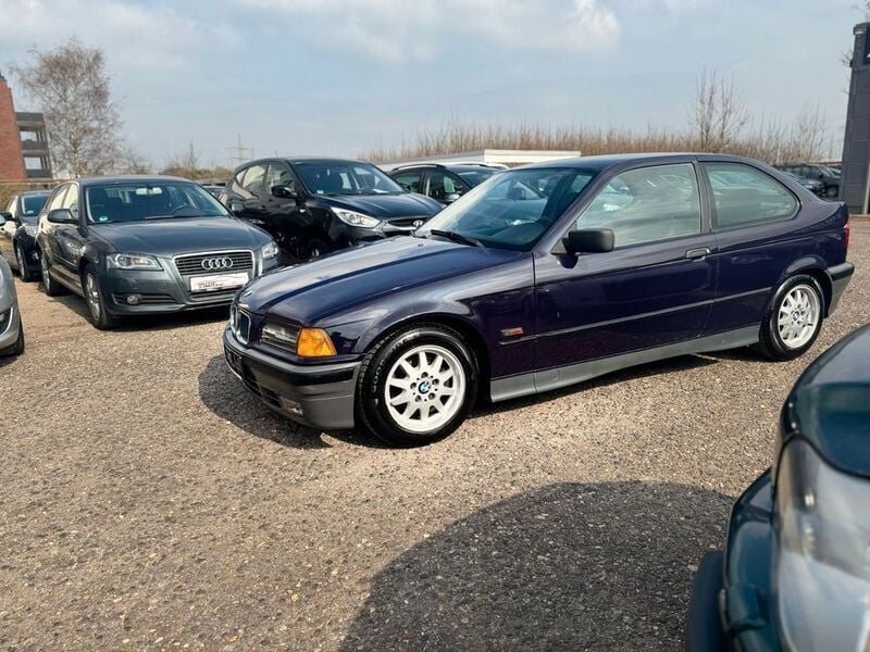 Gebraucht BMW 316 Compact 102 PS (75 kW) 1995 Violet Kleinwagen