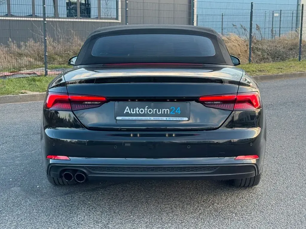 Gebraucht Audi A5 Cabriolet S-Line 190 PS (139 kW) 2019 Schwarz Cabrio
