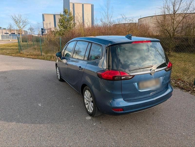 Gebraucht Opel Zafira 140 PS (102 kW) 2017 Blau Van / Kleinbus