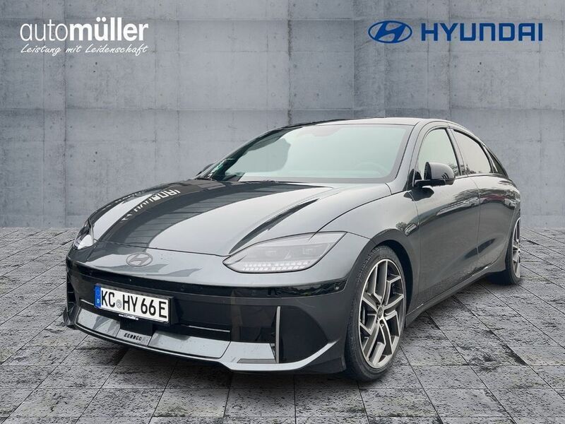 Grau Gebraucht 2023 Hyundai Ioniq 6 Edition Limousine | 38.455 € (Superpreis) - Bild 1/4