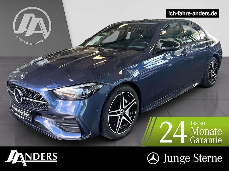 Sodalithblau Gebraucht 2024 Mercedes C300 AMG Limousine | 44.984 € (Fairer Preis) - Bild 1/2