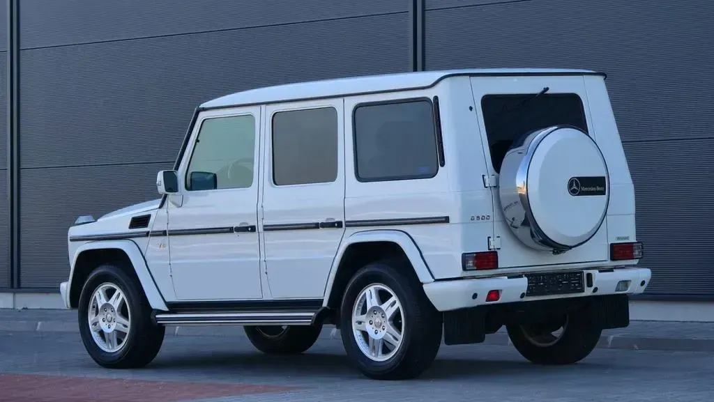 Gebraucht Mercedes G500 296 PS (217 kW) 2003 Weiß SUV