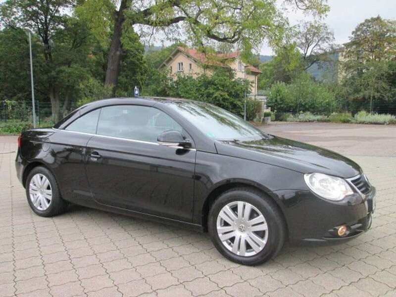 Schwarz Gebraucht 2006 VW Eos Cabrio | 2.850 € (Guter Preis) - Bild 1/4