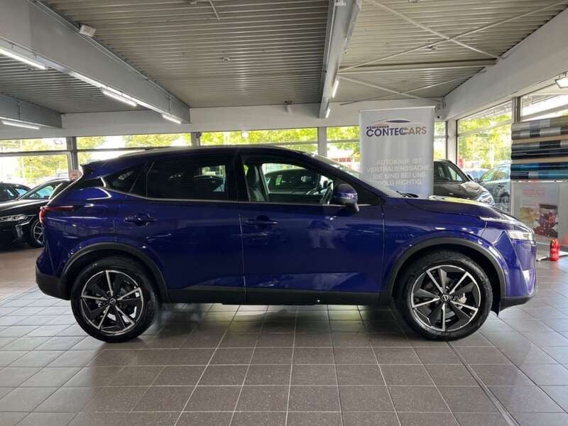 Blau **gebrauchtwagenfinanzierung viele wege, ein ziel: Gebraucht 2023 Nissan Qashqai Tekna SUV | 28.400 € (Fairer Preis) - Bild 1/4