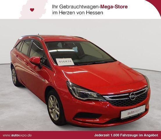 Lava rot brilliant Gebraucht 2019 Opel Astra Edition Kombi | 8.589 € (Guter Preis) - Bild 1/4
