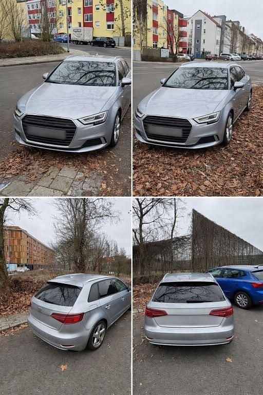 Silber Gebraucht 2017 Audi A3 Design Limousine | 12.500 € (Fairer Preis) - Bild 1/4
