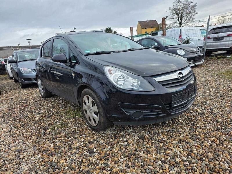 Gebraucht Opel Corsa Edition 87 PS (63 kW) 2010 Schwarz Kleinwagen